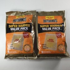 20 Packs HotHands EXTRA LARGER SUPER SIZE 18 HOURS Hand Body Warmers LARGER SIZE