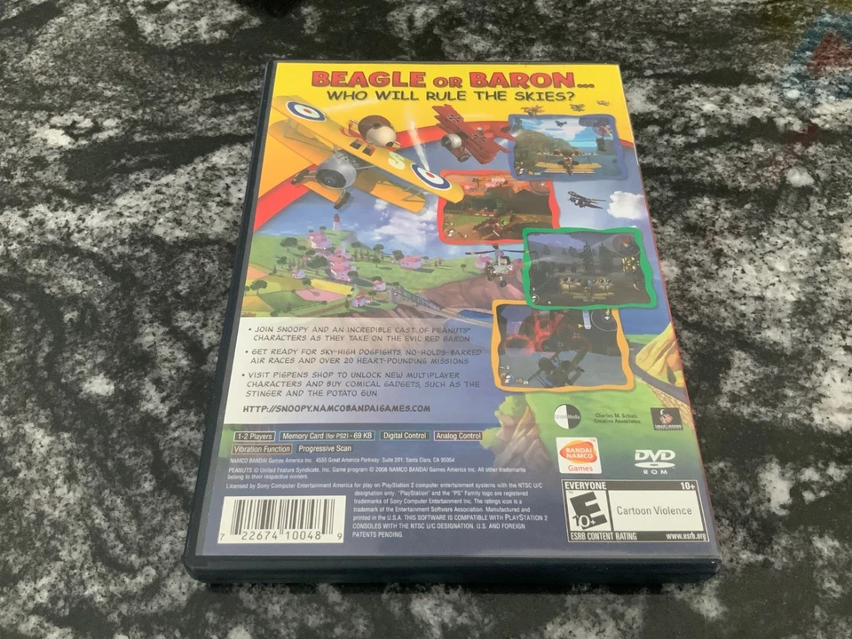 Snoopy vs. The Red Baron (Sony PlayStation 2, 2006) used - Image 2 of 4