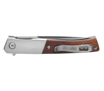 New Kershaw Enhance Assisted Open Pocket Knife Fancy Wood Folder