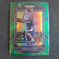 2023-24 Panini Prizm Draft Picks - Damian Lillard #89 Green Prizm