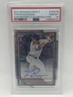 2024 Bowman Draft Travis Bazzana Chr Prosp /499 Auto Refractor PSA 10 Guardians