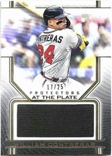 2023 Topps Definitive WILLIAM CONTRERAS Protectors At The Plate Relic /25