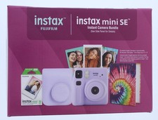 Instax Mini SE Instant Camera Bundle Purple