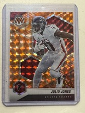🔥2021 Panini Mosaic - Julio Jones #15 Mosaic Reactive Orange Prizm🔥