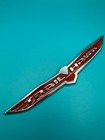 OEM 2014 - 2018 Jeep Grand Cherokee Trail Hawk Emblem Badge Logo RED 68196485AB