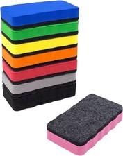 Dry Erase Erasers, Magnetic Whiteboard Eraser, 4 Colors White Board Eraser