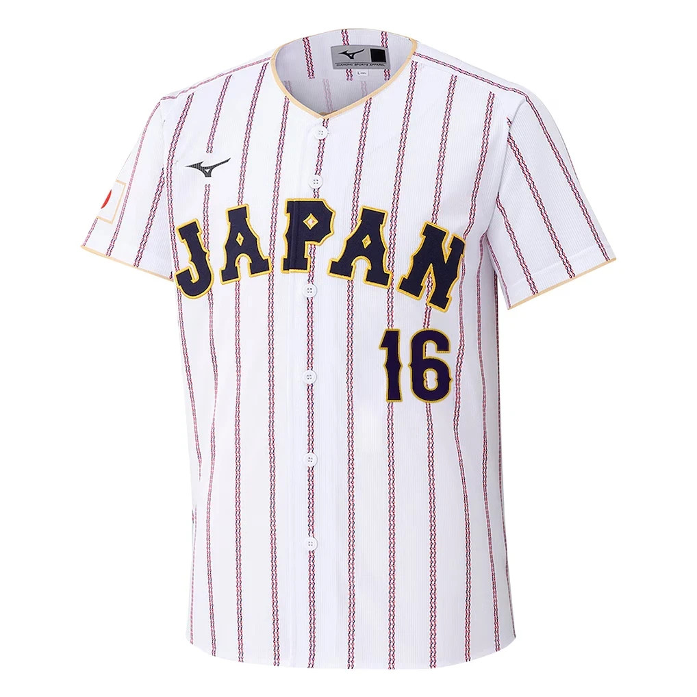 Shohei Ohtani 2026 WBC Samurai Japan Home Replica Jersey Mizuno
