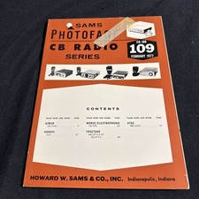 SAMS Photofact CB Radio Series Manual CB 109 February 1977