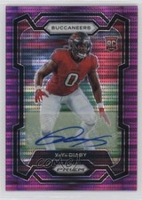 2023 Panini Prizm Rookies Purple Pulsar Prizm Auto YaYa Diaby #394 Auto 1o1p
