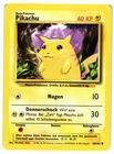 Pokemon TCG Pikachu (German) 58/102 Yellow Cheeks Base Set LP/MP