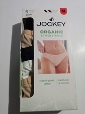 Jockey 5-Pack Women's M Cotton Stretch Bikini Multicolor