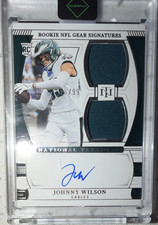 2024 Panini National Treasures - Rookie Patch Autographs Johnny Wilson #190 /99