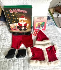 Vintage Teddy Ruxpin Christmas Box Set: Santa Outfit, Tape  Book with Box