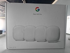 Google Nest Wifi Pro, Wi-Fi 6E, 4-pack GA03691-US 