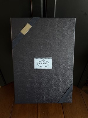 Prada Empty Gift Storage Box with Tissue & Large 14.5 x 10.25 x