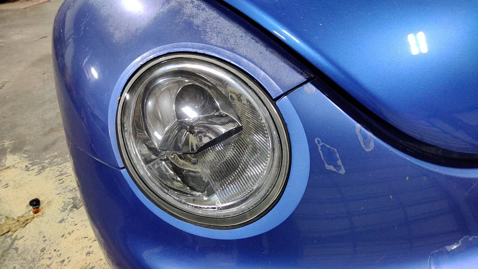 98-05 VW Volkswagen Beetle Aftermarket Headlights (Set of 2) - Image 3 of 4