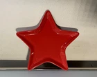 Fiesta Star Plate in scarlet red. perfect condition. Beautiful, made in USA