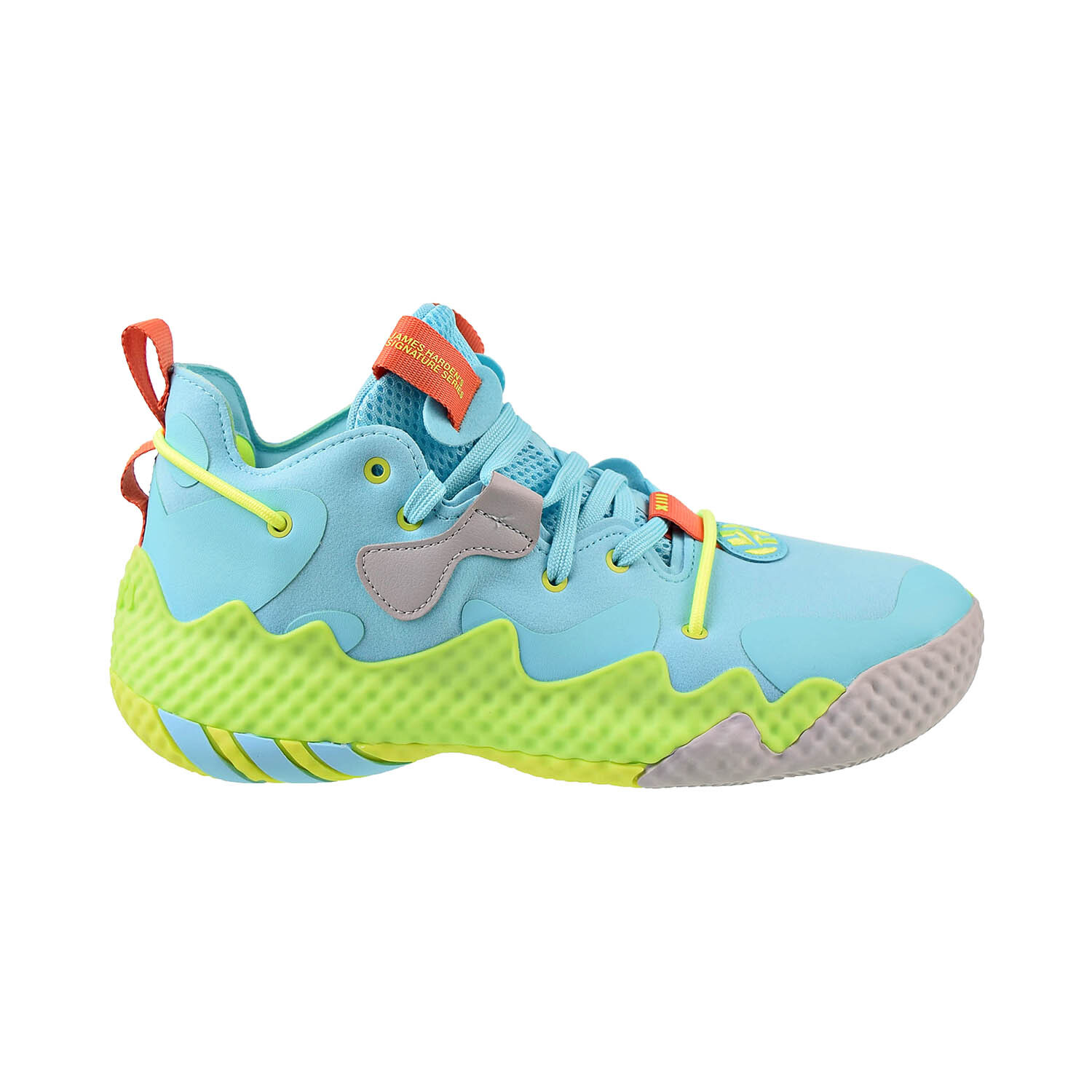 Adidas Harden Vol.6 Men’s Basketball Shoes Pulse Aqua-Orange-Yellow GV7803 Adidas Harden Vol.6 Men’s Basketball Shoes Pulse Aqua-Orange-Yellow GV7803