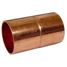 Coupler Copper Plumbing Pipe End Feed - All Sizes