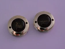 50th anniversary gold crankset dust caps fit Campagnolo Tulio record retro