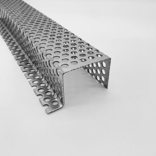 Winkel Lochblech RV8-12 Stahl verzinkt 1,5mm dick Blech HUT Profil 3 Kanten - Bild 1 von 4