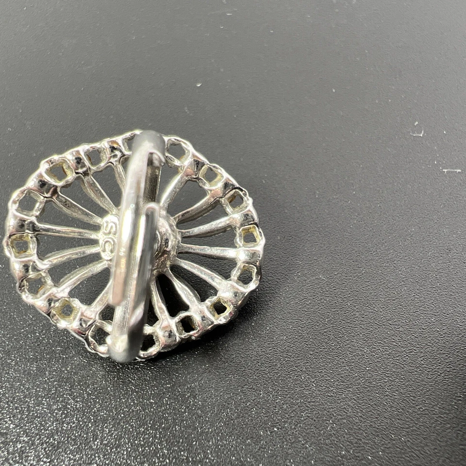 Vintage Sarah Coventry Womens Cocktail Ring Adjustable Costume Fashion Jewelry - Image 3 of 4