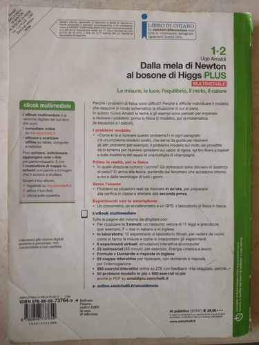 DALLA MELA DI NEWTON AL BOSONE DI HIGGS PLUS 1+2 - Foto 2 di 2