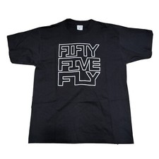 Vintage Single Stitch Tee Shirt Alore Fifty Five Fly Graphic USA Made Size Large
