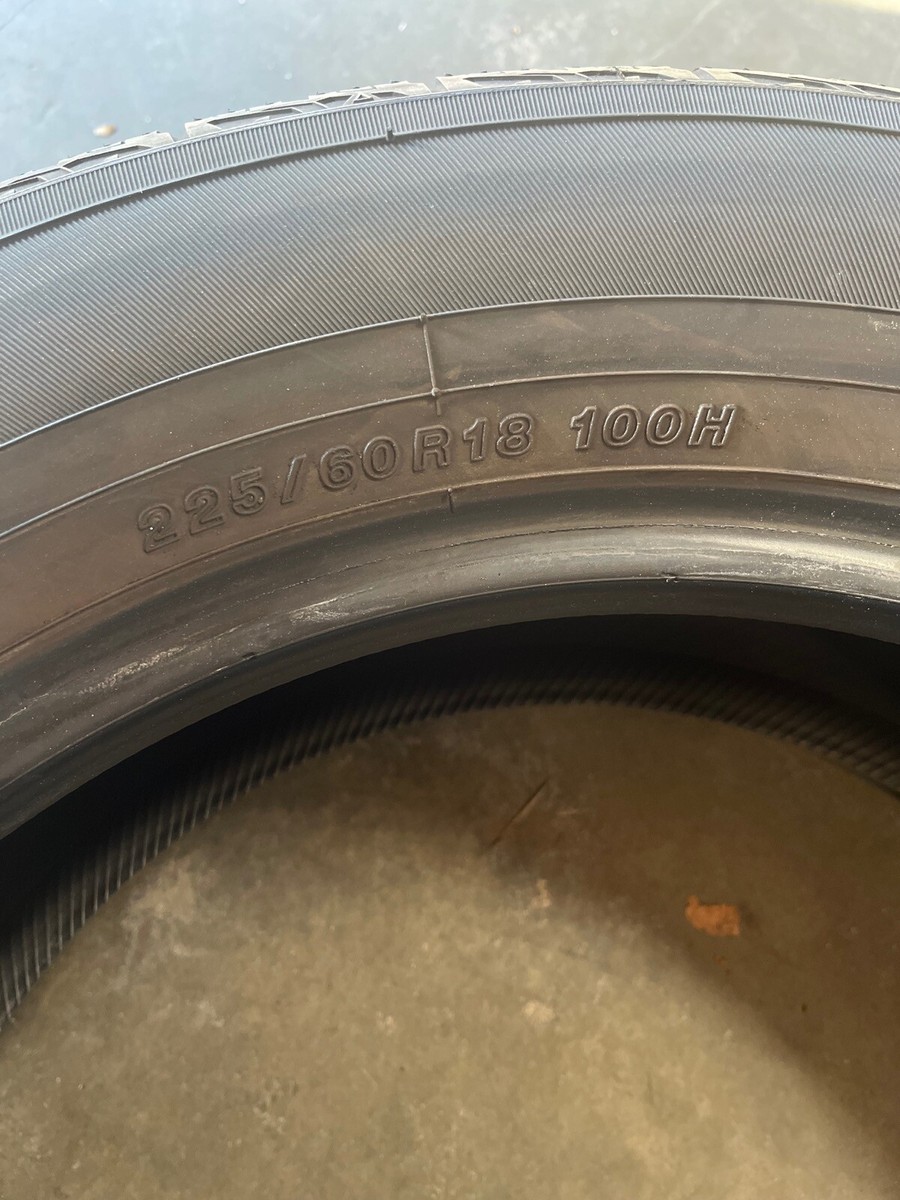 Used P225/60R18 Yokohama YK-CTX 100H 14/32 (Fits: 225/60R18) | eBay