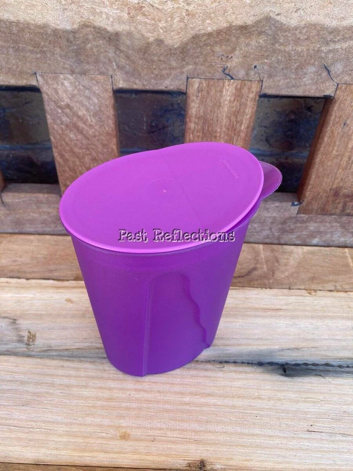 TUPPERWARE ALFRESCO IMPRESSIONS AMETHYST PURPLE 1L JUG PITCHER - Image 2 of 2