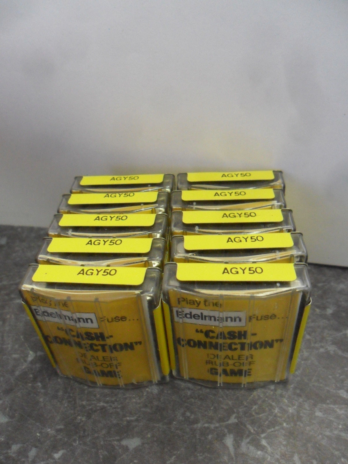 New Lot Parker Edelmann AGY50 50 Amp Fuses AGY50
