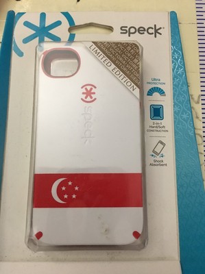Speck CandyShell Limited Edition Flags Case-Singapore for iPhone 4s/4 SPK-A1396