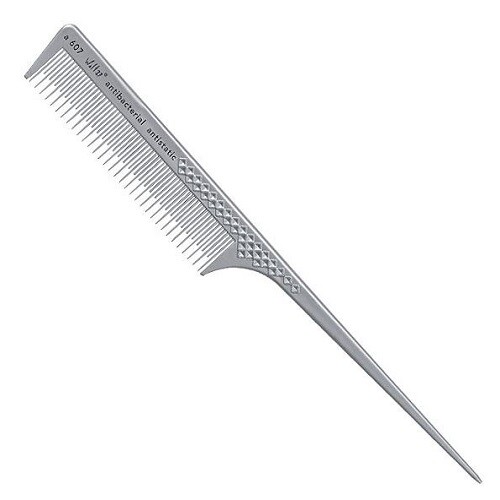 Hercules Sägemann C22 Toupier-Nadelstielkamm (Carbon, Anthrazit) – Ergonomisch & Hitzebeständig