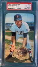 1970 Topps Super Baseball #14 Rico Petrocelli PSA 8 (ST) 