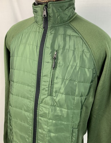 Orvis Jacket Full Zip Green Lightweight 