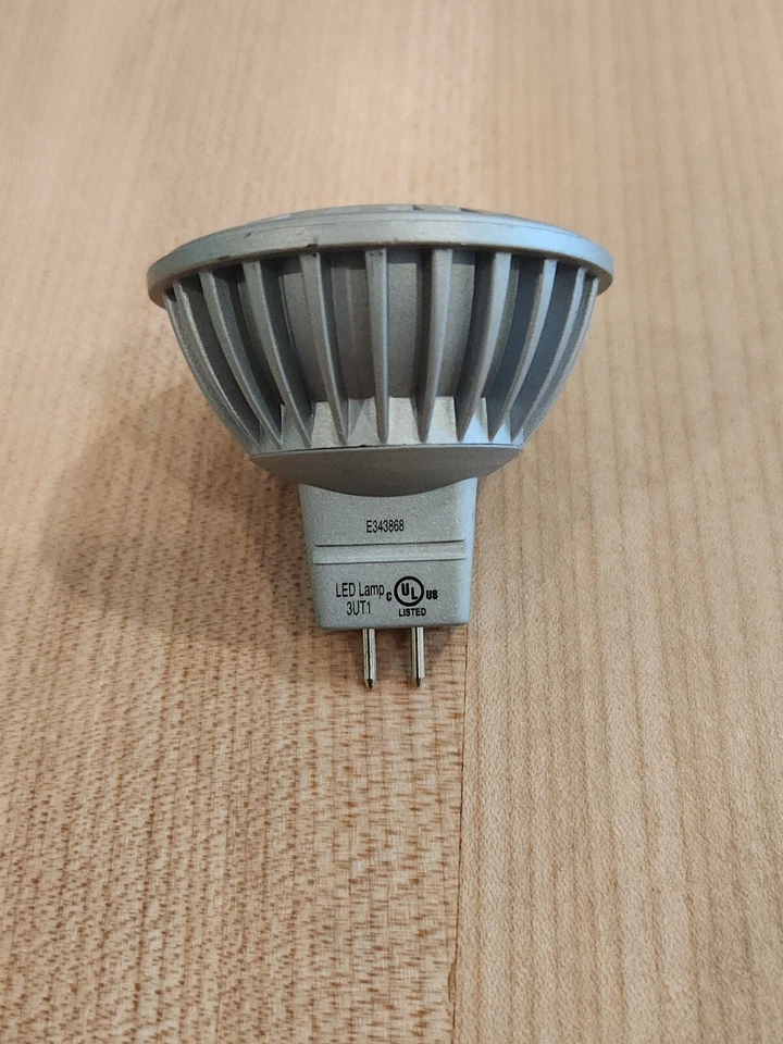 6-Pack 3W MR16 LED Bulb, 12V, Spotlight Lamp Bulb, 3000K Warm White 40k Hrs Life - Image 2 of 4