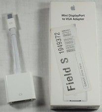 2X Apple Mini Displayport to VGA  DVI Adapters A1307 Apple MacBook Pro Air E-3