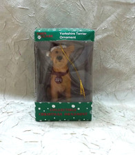 Yorkshire Terrier 2011 Resin Dog Christmas Ornament Pet Holiday Yorkie New