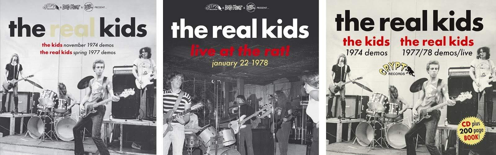 KIDS / THE REAL Kids November 1974 Demos / Real Kids 1977 Demos / Live At T (CD)