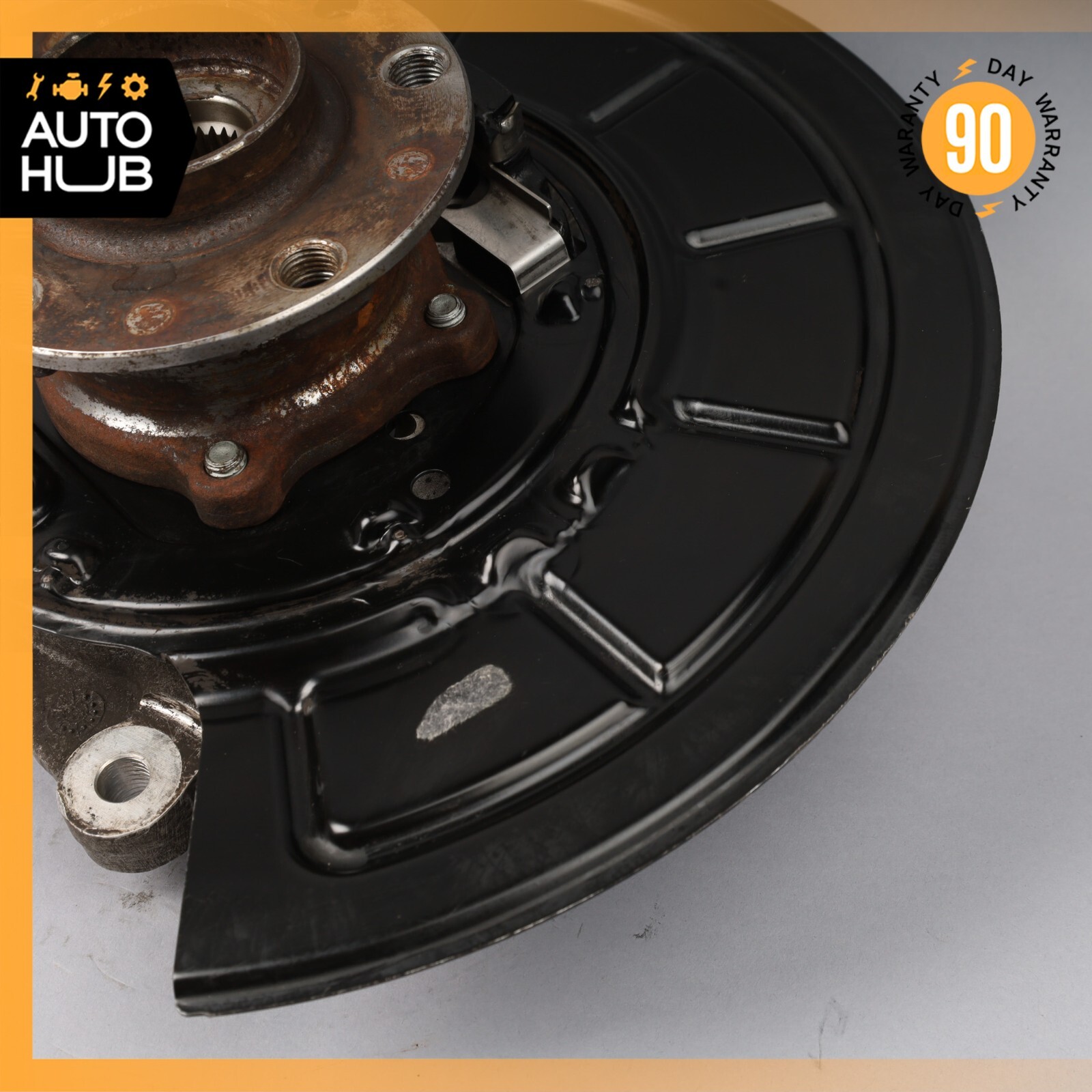 14-17 Maserati Ghibli M157 Rear Right Passenger Side Spindle Knuckle Hub OEM 51k