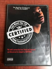 VERY RARE!  CERTIFIED - DVD by Maroy - TOO REAL FOR TV - LIKE NEW!