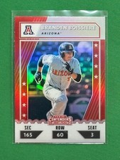 2021 Panini Elite Extra Branden Boissiere #CTO-BO College Tickets Optic Holo