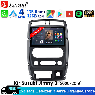 1G+32G Carplay Android 13.0 Autoradio GPS Nav DAB+ Für Suzuki Jimny SN 2005-2019