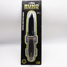 Ruko Survival Knife With Sheath Hunting Outdoors 