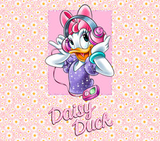 Girl Duck, Mouse Pad, Sublimated, Can Personalize, Made to Order mp143 