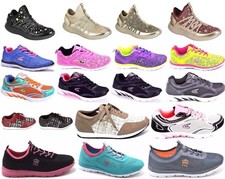 Women's New Tennis Training Light Weight Mesh Sport Running Walking Shoe Sz 5-10