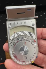 VTG Sekonic L-8 Light Meter W/Case Japan Not Tested