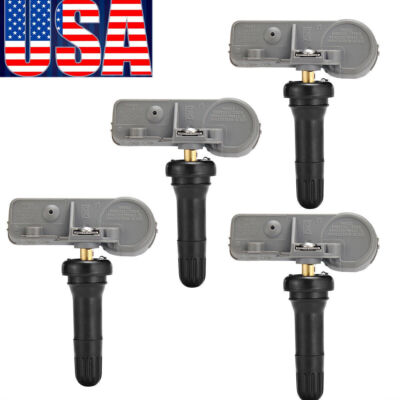 4pcs 13586335 TPMS Tire Pressure Monitoring Sensors fit For Chevy GMC Buick GM