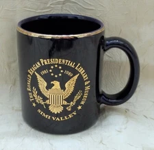 Ronald Reagan Presidential Library & Museum Mug Coffee Cup Simi Valley CA