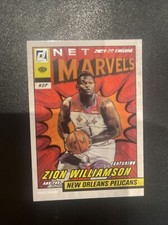 2021-22 Panini Donruss Basketball, “Net Marvels” Press Proof, Zion Williamson
